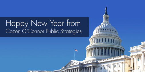 Happy New Year from Cozen O'Connor Public Strategies